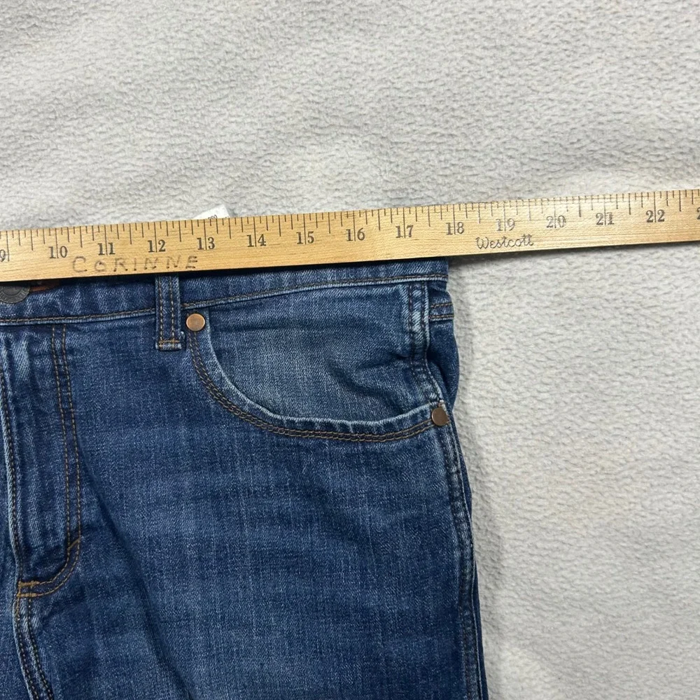 Wrangler Jeans Mens 34x34 Blue Retro Relaxed Bootcut Medium Wash 10WRT20JH